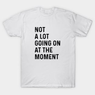 Not A Lot Going On At The Moment Funny T-Shirt